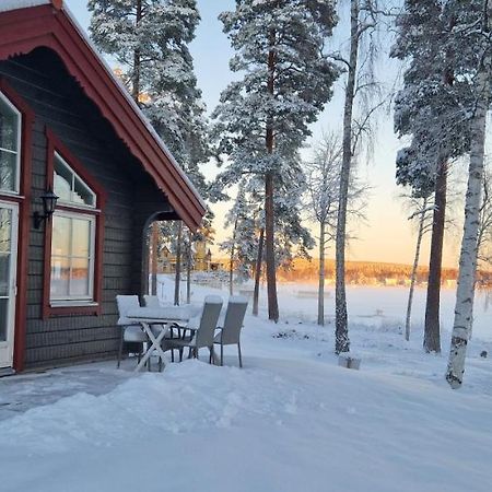 Lakeside Log Cabin Fraemby Udde Falun Exterior foto