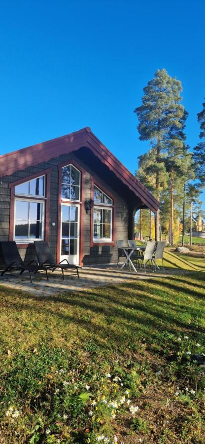 Lakeside Log Cabin Fraemby Udde Falun Exterior foto